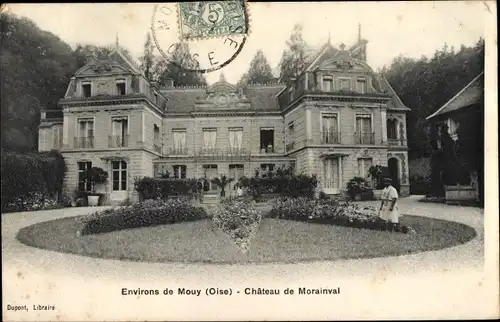 Ak Mouy Oise, Chateau de Morainval