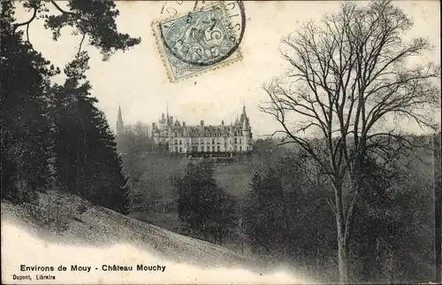 Ak Mouy Oise, Chateau Mouchy