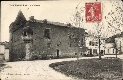 Ak Varaignes Dordogne, Le Chateau