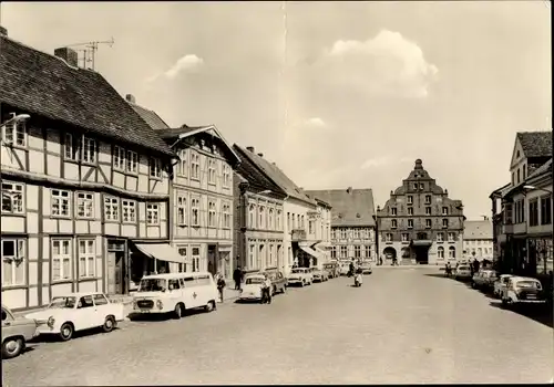 Ak Parchim in Mecklenburg, Ernst-Thälmann-Platz