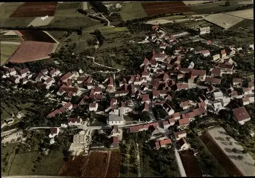 Ak Riesweiler im Hunsrück, Luftaufnahme