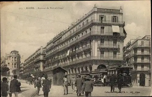 Ak Algier Alger Algerien, Avenue de Rab el Oued
