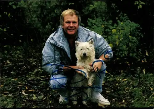 Ak Säger Graham Bonney, Portrait, Autogramm, Terrier