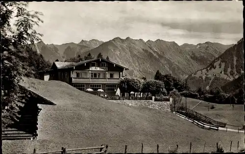 Ak Oberstdorf im Oberallgäu, Gasthof und Fremdenheim Schwand