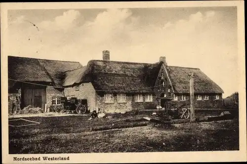 Ak Westerland auf Sylt, Friesenhaus