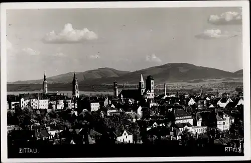 Ak Zittau in Sachsen, Panorama