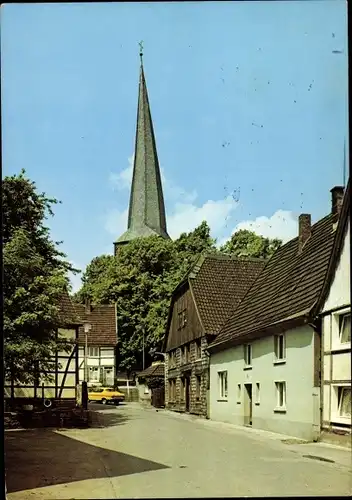 Ak Schwerte an der Ruhr, Kötterbachstraße, St. Viktor Kirche