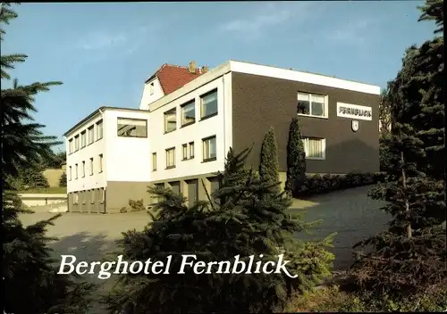 Ak Vlotho an der Weser, Berghotel Fernblick, Lange Wand 16