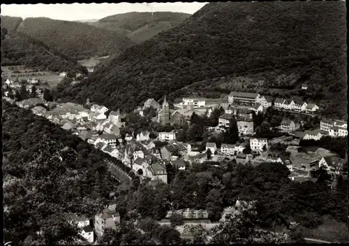 Ak Bad Bertrich an der Mosel Eifel, Totalansicht der Ortschaft