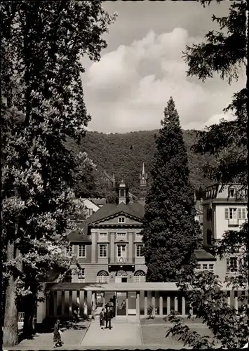 Ak Bad Bertrich an der Mosel Eifel, Blick zum Schlösschen