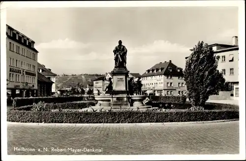 Ak Heilbronn am Neckar, Robert-Mayer-Denkmal