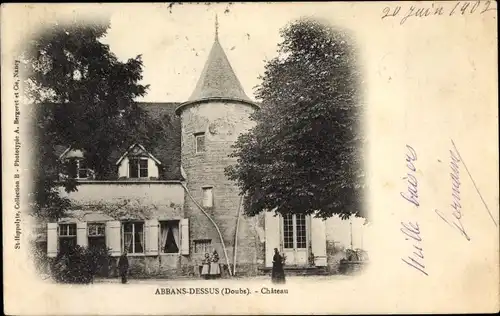 Ak Abbans Dessus Doubs, Le Chateau