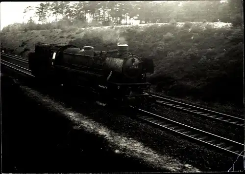 Foto Lokomotive 42218, Lathener Einschnitt