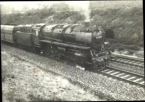 Foto Lokomotive 043681 im Lathener Einschnitt