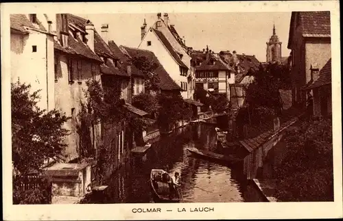 Ak Colmar Kolmar Elsass Haut Rhin, La Lauch