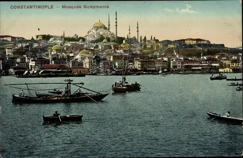 Ak Konstantinopel Istanbul Türkei, Mosquee Suleymanie
