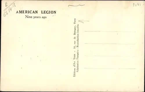 Ak American Legion, Nine years ago