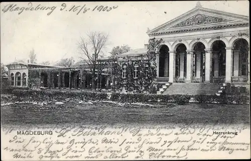 Ak Magdeburg, Herrenkrug