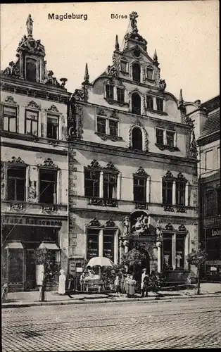 Ak Magdeburg an der Elbe, Börse