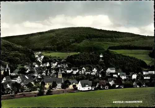 Ak Antfeld Olsberg im Sauerland, Blick auf den Ort
