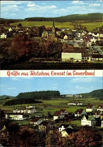 Ak Welschen Ennest Kirchhundem im Sauerland, Ortsansichten