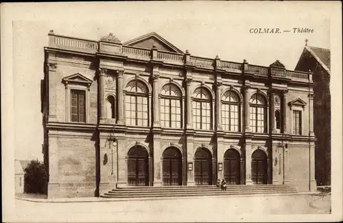 Ak Colmar Kolmar Elsass Haut Rhin, Theatre