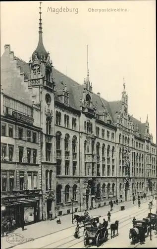 Ak Magdeburg an der Elbe, Oberpostdirektion