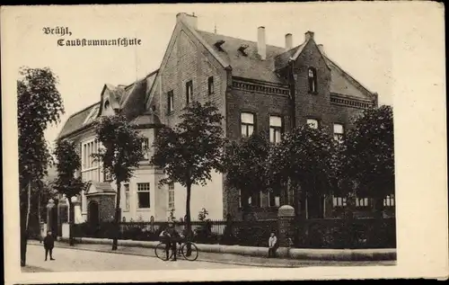 Ak Brühl in Westfalen, Taubstummenschule