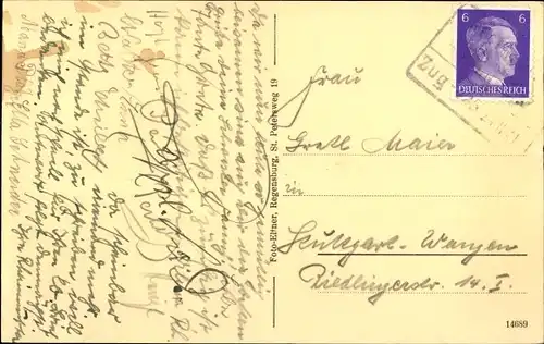 Ak Beratzhausen Oberpfalz, Gesamtansicht