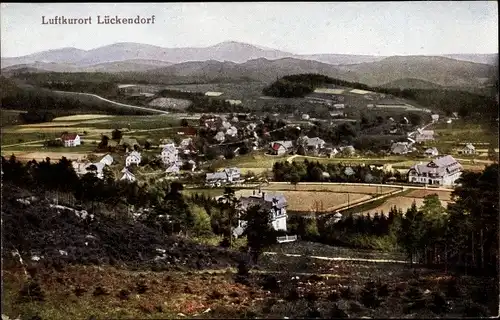 Ak Lückendorf Oybin Oberlausitz, Gesamtansicht