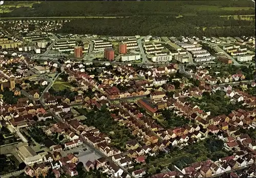 Ak Eberstadt Darmstadt in Hessen, Luftaufnahme