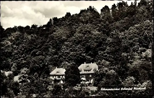 Ak Murrhardt in Württemberg, Höhenrestaurant Wolkenhof, Heinrich-v.-Zügel-Haus