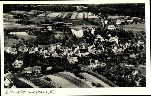 Ak Luftkurort Wüstenrot in Württemberg, Panorama