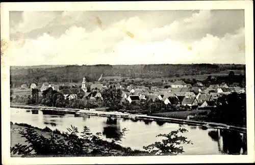 Ak Offenau am Neckar Württemberg, Ortsansicht