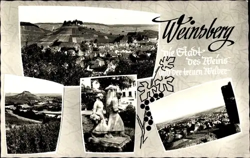 Ak Weinsberg im Kreis Heilbronn, Burg Weibertreu