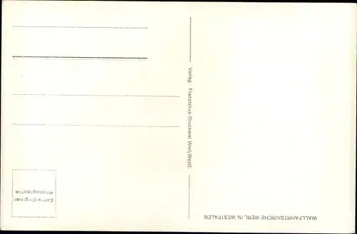 Ak Werl in Westfalen, Wallfahrtskirche