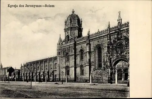 Ak Belém Lisboa Lissabon Portugal, Egreja dos Jeronymos