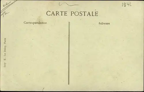 Ak Paris Frankreich, Arrivée du Général John J. Pershing