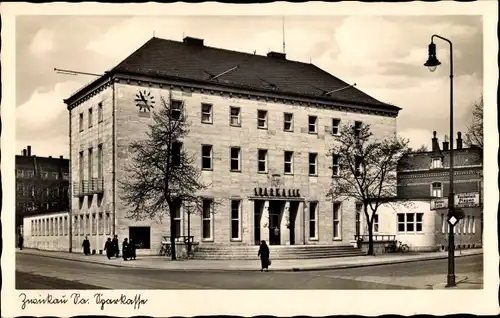 Ak Zwickau in Sachsen, Sparkasse