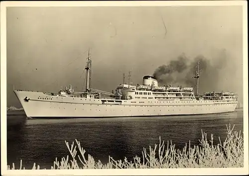 Foto Ak Dampfer Akdeniz, Turkish Maritime Lines