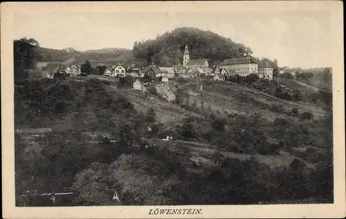 Ak Löwenstein in Württemberg, Ort mit Umgebung