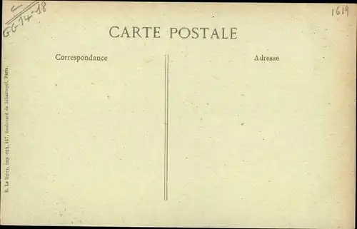 Ak Arrivee des americains a Paris 1917, Reveil en Campagne sous les fenetres du General Pershing