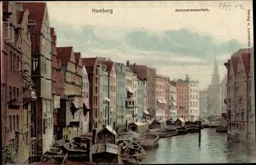 Ak Hamburg Altstadt, Deichstraßenfleth