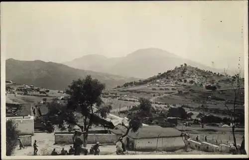 Foto Ak Marokko, L'ensemble des 13CP, Ortsansicht, Anwohner