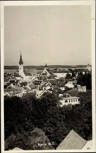 Ak Horn Niederösterreich, Blick auf den Ort