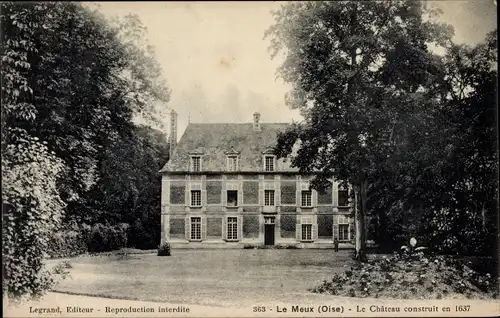 Ak Le Meux Oise, Le Chateau