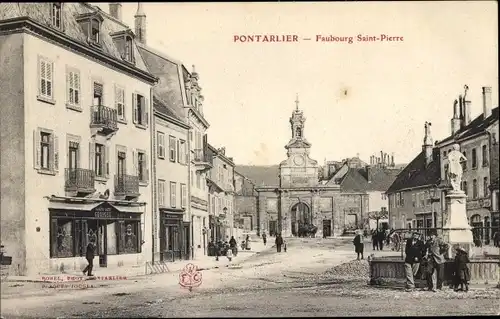 Ak Pontarlier Doubs, Faubourg Saint Pierre