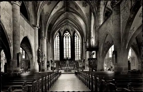 Ak Bad Neuenahr Ahrweiler in Rheinland Pfalz, Inneres der St. Laurentiuskirche