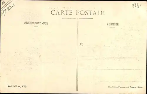 Ak Gildwiller Elsass Haut Rhin, Vue generale