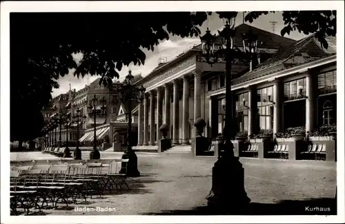 Ak Baden Baden am Schwarzwald, Kurhaus